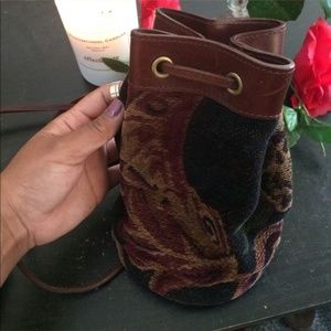 RALPH LAUREN TAPESTRY BAG